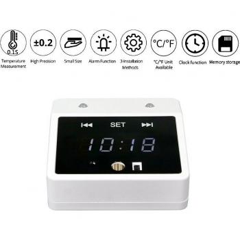 K2 digitales Infrarotthermometer für Körpertemperatur und Umgebungsfeuchtigkeit