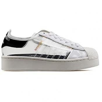 Superstar Bold Femminile in Bianco Trasparente