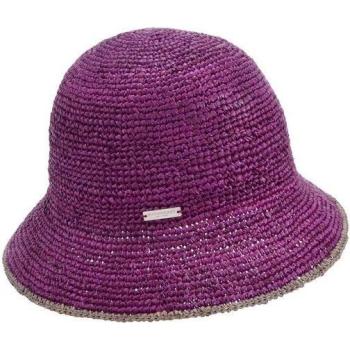 Eliza Plum Straw Cloche by Seeberger – Women’s One Size