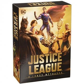 Coffret 4 DVD Justice League : Aventures Inoubliables