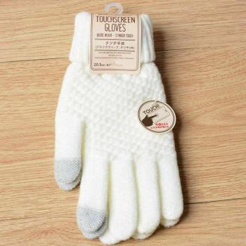 Gants d'hiver chauds et épais en cachemire