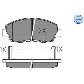 Pastiglie Freno MEYLE 025 214 9918/W