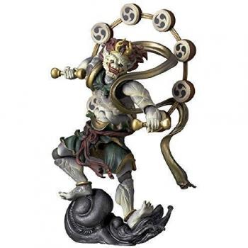 Figure Ajustable du Dieu de l'Orage peinte en PVC & ABS, 140 mm de haut [Import Japonais]