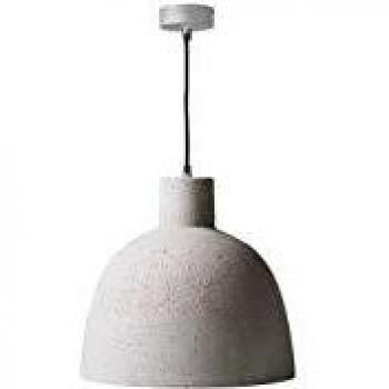 KANLUX - lampadario lampada a sospensione ogiva calcestruzzo grigio E27