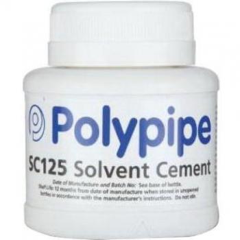 Polypipe Waste SC125 Solvent Cement 125ml