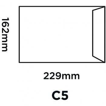 Blake Premium Office Pocket Envelope C5 Ultra White Wove 229x162mm Peel & Seal Plain 120gsm