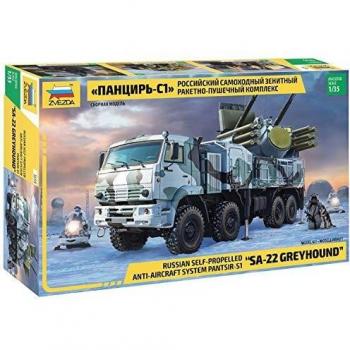 Maquette Camion Militaire : Système Anti-Aérien Pantsir S-1-Zvezda