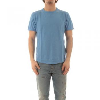 Sun 68 T-Shirt Fiammata Azzurro Uomo M – Taglia M