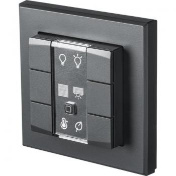 Homematic IP Wandtaster – 6-fach anthrazit HmIP-WRC6-A