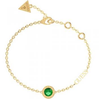 Guess, Bracciale, Bracciale moderno placcato oro Colour My Day JUBB02246JWYGEM - Dimensioni: 14,5 - 18,5 cm - S, (14.60 cm, Acciaio inossidabile)
