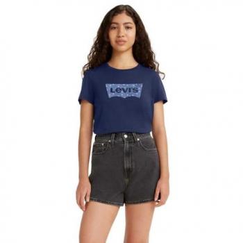 Levi's Maglietta A Maniche Corte The Perfect Nina Floral Fill Naval Academy S