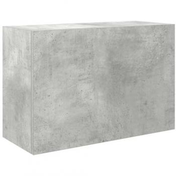 VidaXL Bathroom Wall Cabinet Concrete Grey 60x25x40 cm Engineered Wood