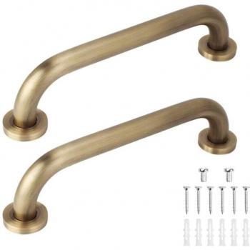 Poignée de Douche Murale 2 Pcs 45cm