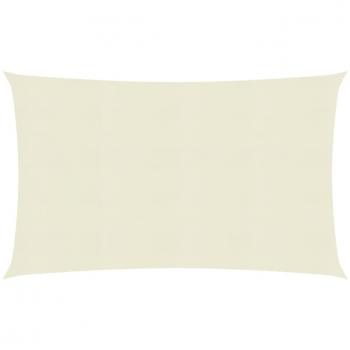 Toldo de Sombra Crema 160 g/m² 6x7 m HDPE