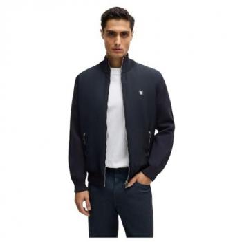 Boss Maglione con Zip Completo C-darmando 10261657 Dark Blue L