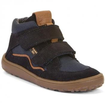 Chaussures enfant Froddo BAREFOOT TEX AUTUMN bleu nuit avec scratch