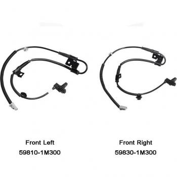 Kia Forte ABS Sensor Set (2pcs) Front Left & Right 59810-1M300 59830-1M300
