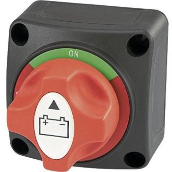 TRU Components Kfz-Batterieschalter TC-A23-2 12 V/DC, 50 V/DC 200A 1 x Aus/EIN rastend IP54 1St