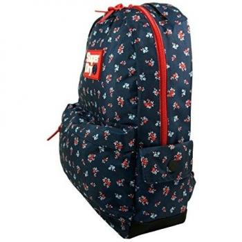 Montana Helena Floriantote Rucksack – Dunkelblau/Rot