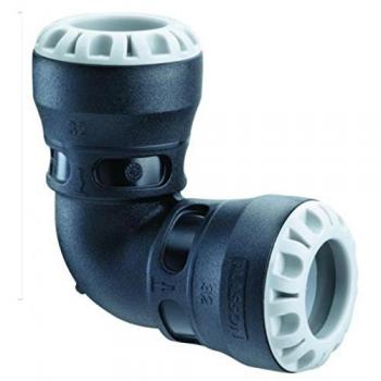 Codo recto 90° 63 mm, S1 100500063 – Plasson