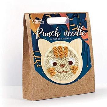 Kit punch needle - Chat