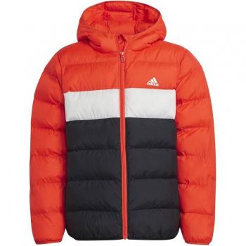 Giacca Synthetic Down adidas rossa brillante/grigia/nera 7-8 anni
