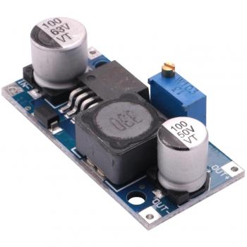 Module de régulation abaisseur ajustable 48 V, DC-DC, entrée LM2596HV, module d’alimentation 4,5-60 V bleu