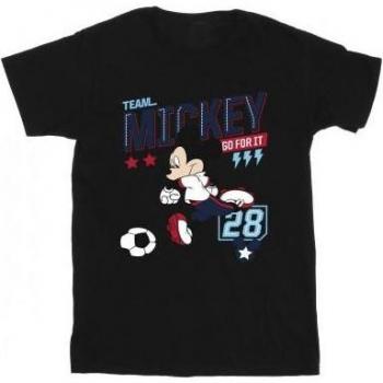 T-shirt Mickey Mouse pour garçons 7-8 ans bleu