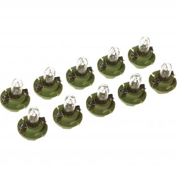 Caja de 10 lámparas OSRAM 2352MFX6 para moto repuestos ciclomotor accesorios