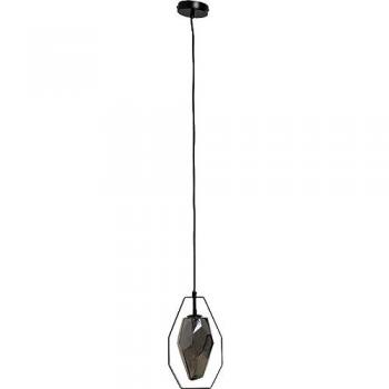 KARE Suspension Diamant Fièvre, noir, 1 lampe
