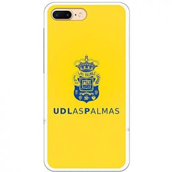 Funda original para iPhone 7 Plus - iPhone 8 Plus - Las Palmas Escudo Azul Fondo Amarillo