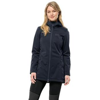 Cappotto Softshell Jack Wolfskin Windhain Donna S Blu