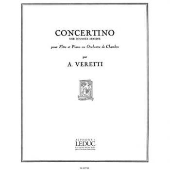 Concertino Réduction Piano - Flûte Et Piano