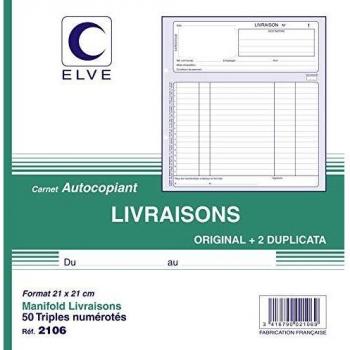 Carnet Elve 2106 Foliotage 50