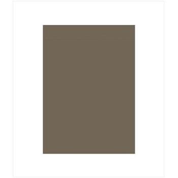 Lenzuolo Sopra Piazza e Mezza Tortora 100% Cotone Klulk 180x290 cm, 1 posto e mezzo