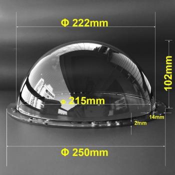 9.84 Optical Dome Camera with Pre-drilled Holes