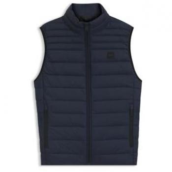 Chaleco Hombres BOSS Odeno2 Navy 52 – Polo Poliéster