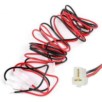 T-Type DC Power Cable for Kenwood Alinco Vertex Yaesu Radios