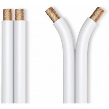 Purelink Lautsprecherkabel 2x1,5 mm² 50 m OFC weiß
