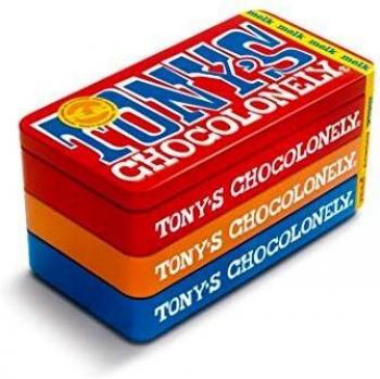 Tony's Chocolonely Puur-Melk en Karamel Zeezout 540 gram