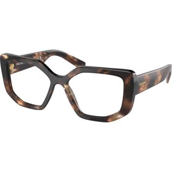 Prada PR A04V 07R1O1 Women’s Square Eyeglasses Tortoiseshell Frame Only