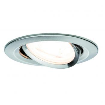 Paulmann Einbauleuchte LED Nova IP23 rund 7W GU10 Eisen 3er-Set dimmbar