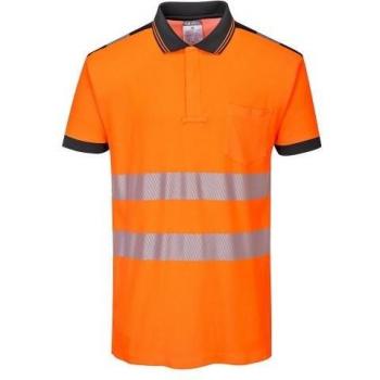 Camisa Polo Masculina Portwest PW3 3XL Llama de Fuego y Sombra