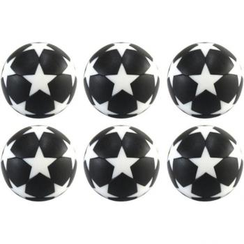 Jouets de football de table 32 mm - Kit de 6 pièces pour enfants