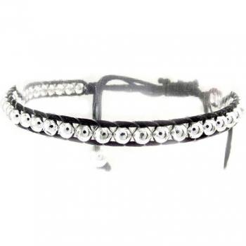 Bracciale Kilimanjaro Nero Argento 5 mm R5291
