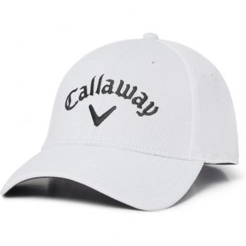 Gorra de mujer Callaway Side Cresteds blanca