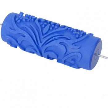 Flower Pattern Painting Roller - 15cm DIY Decor