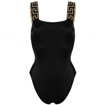 Abbigliamento da mare stampa greca one-piece