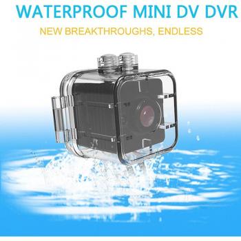 ABHU Mini HD Night Vision Camcorder SQ12 1080P Waterproof Video Recorder