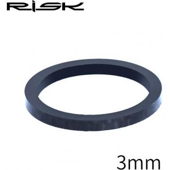 RISK Carbon Fiber Bicycle Headset Stem Washer 1-1/8 28.6mm 1-1/4 31.8mm